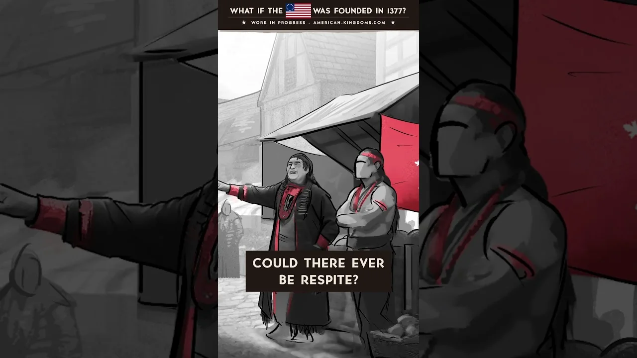 American Kingdoms example: What if the United States had been founded in 1377 Short thumbnail